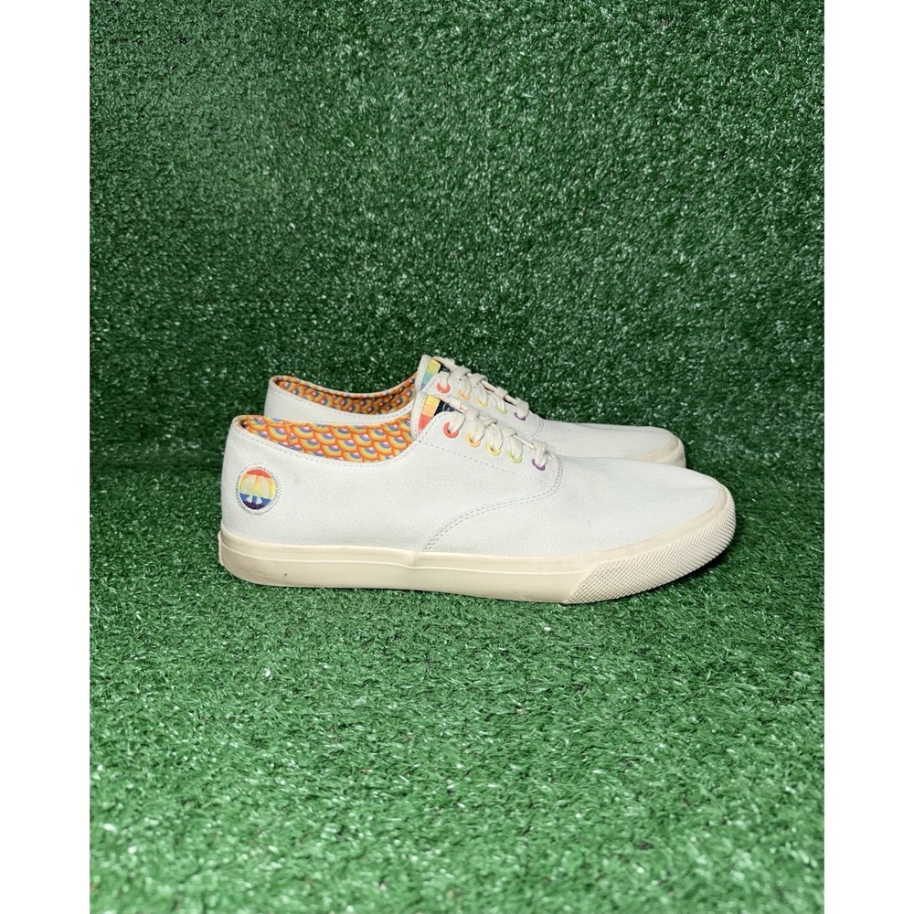 Sperry Cloud CVO Mens‎ Size 11 Beige Boat Shoes Slip On Casual Comfort Sneakers